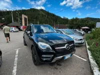 Usata Mercedes ML250 204 CV (150 kW) 2011 Nero SUV