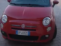 Usata Fiat 500S 69 CV (50 kW) 2013 Rosso Cabrio