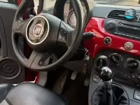 Usata Fiat 500 75 CV (55 kW) 2009 Rosso Cabrio