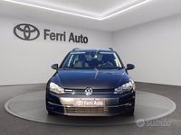 Usata VW Golf VII Trendline 110 CV (80 kW) 2017 Grigio Station wagon