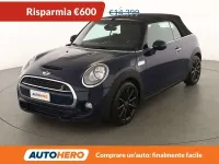 Usata Mini Cooper S Cabriolet 192 CV (141 kW) 2016 Blu/azzurro Cabrio