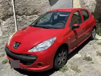 Usata Peugeot 206 60 CV (44 kW) 2009 Rosso Berlina