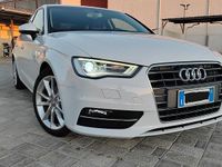 Usata Audi A3 105 CV (77 kW) 2014 Bianco Berlina