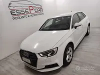 Usata Audi A3 116 CV (85 kW) 2019 Bianco Berlina