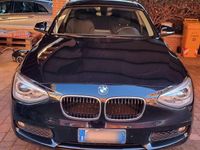 Usata BMW 114 102 CV (75 kW) 2012 Nero Utilitaria