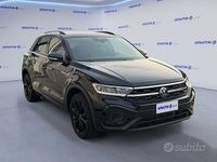 Usata VW T-Roc R-line Plus 150 CV (110 kW) 2022 Nero SUV