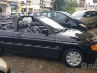 Usata Ford Escort Cabriolet 105 CV (77 kW) 1992 Nero Cabrio