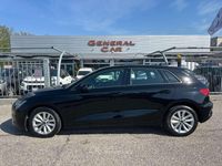 Usata Audi A3 Advanced 131 CV (96 kW) 2020 Nero Berlina