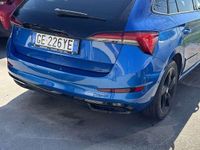 Usata Skoda Scala Monte Carlo 150 CV (110 kW) 2021 Blu/azzurro Utilitaria