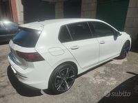 Usata VW Golf VII S 150 CV (110 kW) 2020 Bianco Berlina