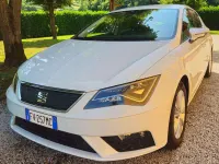 Usata Seat Leon Ecomotive 116 CV (85 kW) 2019 Bianco Berlina