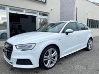 Usata Audi A3 Admired 184 CV (135 kW) 2019 Bianco Berlina