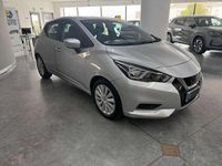 Usata Nissan Micra Visia 71 CV (52 kW) 2018 Argento Utilitaria
