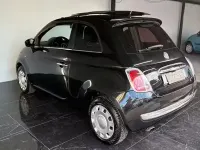 Usata Fiat 500 Lounge 95 CV (69 kW) 2009 Nero Cabrio