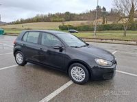 Usata VW Golf VI 80 CV (58 kW) 2010 Nero Utilitaria