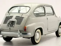 Käytetty Fiat 600 24 HP (17 kW) 1959 Harmaa Coupe - kaksiovinen