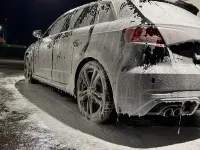 Usata Audi A3 S-Line 150 CV (110 kW) 2017 Grigio Berlina