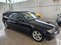 Usata BMW 320 Cabriolet 170 CV (125 kW) 2003 Nero Cabrio