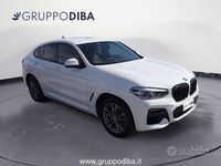 Usata BMW X4 M Sport 190 CV (139 kW) 2020 Bianco SUV