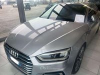 Usata Audi A5 Sport 190 CV (139 kW) 2018 Argento Coupé