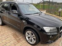 Usata BMW X3 184 CV (135 kW) 2012 Nero SUV