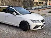 Usata Seat Leon FR 150 CV (110 kW) 2017 Bianco Berlina