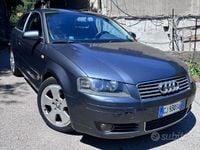 Usata Audi A3 Attraction 101 CV (74 kW) 2005 Grigio Utilitaria
