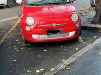 Usata Fiat 500 69 CV (50 kW) 2010 Rosso Utilitaria