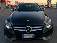 Usata Mercedes C180 Premium 115 CV (84 kW) 2015 Nero Station wagon