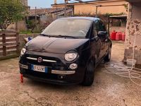Usata Fiat 500 75 CV (55 kW) 2009 Nero Cabrio