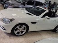 Usata Mercedes SLK200 183 CV (134 kW) 2012 Bianco Cabrio