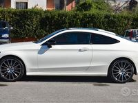 Usata Mercedes C300 AMG 245 CV (180 kW) 2017 Bianco Coupé