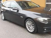 Usata BMW 530 Luxury Line 249 CV (183 kW) 2017 Nero brown metallic Station wagon