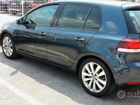 Usata VW Golf VI 110 CV (80 kW) 2009 Blu Utilitaria
