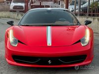 Usata Ferrari 458 570 CV (419 kW) 2011 Rosso Coupé