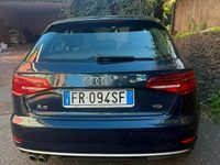 Usata Audi A3 150 CV (110 kW) 2018 Blu Berlina
