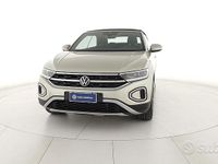 Usata VW T-Roc Cabriolet Style 150 CV (110 kW) 2024 Giallo Cabrio