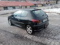 Usata Peugeot 206 90 CV (66 kW) 2002 Nero Berlina