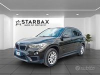 Usata BMW X1 Advantage 116 CV (85 kW) 2017 Nero SUV