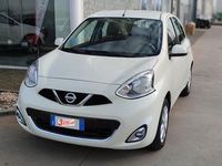 Usata Nissan Micra Acenta 80 CV (58 kW) 2016 Bianco Berlina