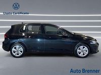 Usata VW Golf VIII Life 116 CV (85 kW) 2025 Nero perla Berlina