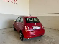 Usata Fiat 500 Pop 69 CV (50 kW) 2009 Rosso Cabrio