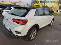 Usata VW T-Roc Advance 116 CV (85 kW) 2019 Bianco SUV