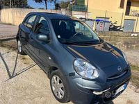 Gebraucht Nissan Micra Acenta 98 PS (72 kW) 2012 Blau Kleinwagen