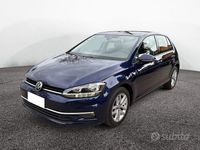 Usata VW Golf VII Business 115 CV (84 kW) 2018 Blu Berlina