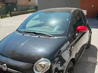 Usata Fiat 500 Lounge 69 CV (50 kW) 2017 Nero Berlina