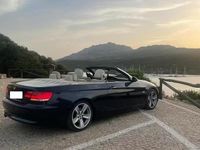 Usata BMW 320 Cabriolet 170 CV (125 kW) 2007 Blu Cabrio