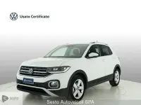 Usata VW T-Cross Advance 110 CV (80 kW) 2023 Bianco SUV