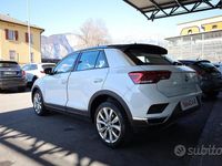 Usata VW T-Roc Advance 150 CV (110 kW) 2018 Bianco SUV