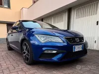 Usata Seat Leon FR 184 CV (135 kW) 2017 Blu Berlina